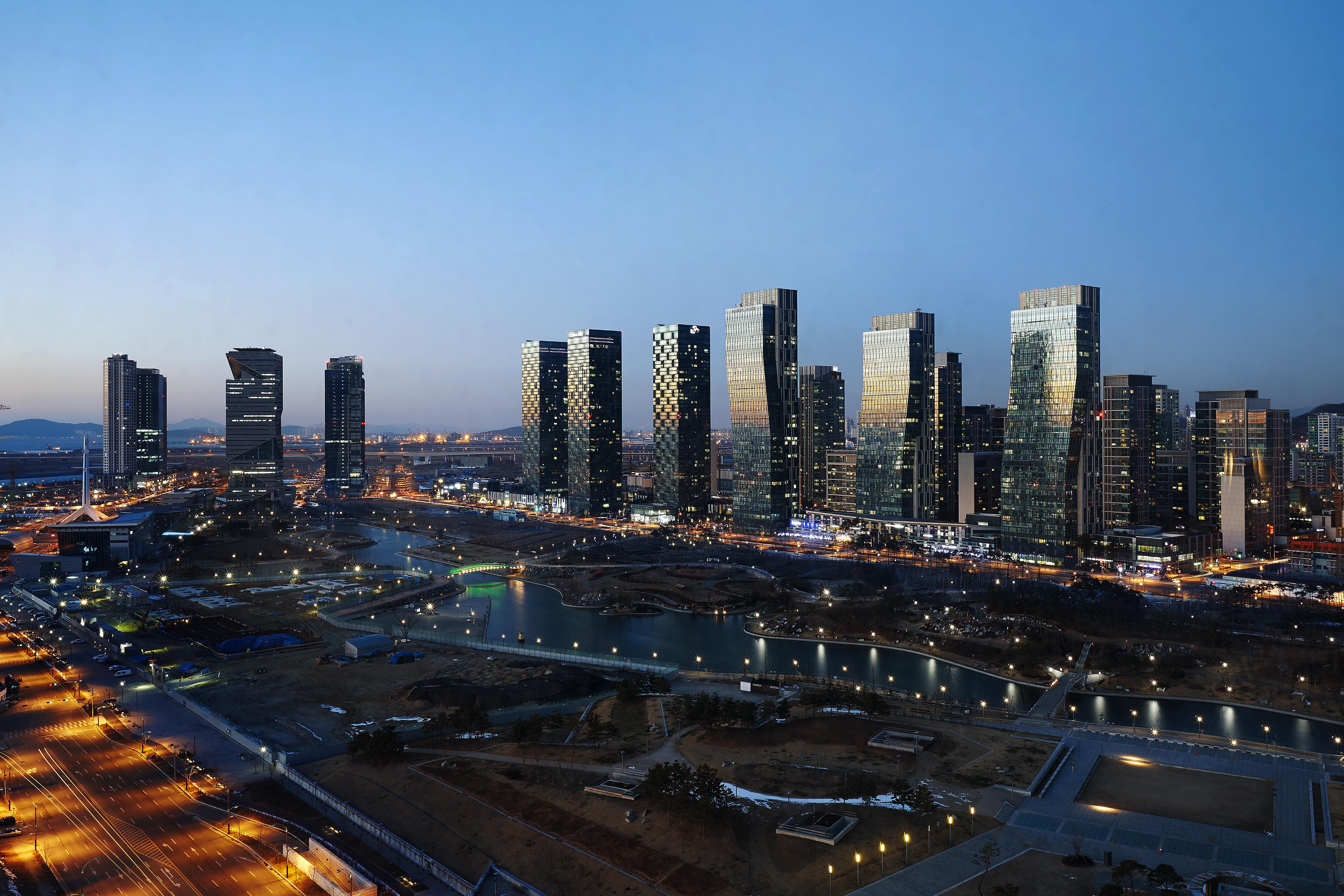 Orakai Songdo Park Hotel Incheon Eksteriør bilde